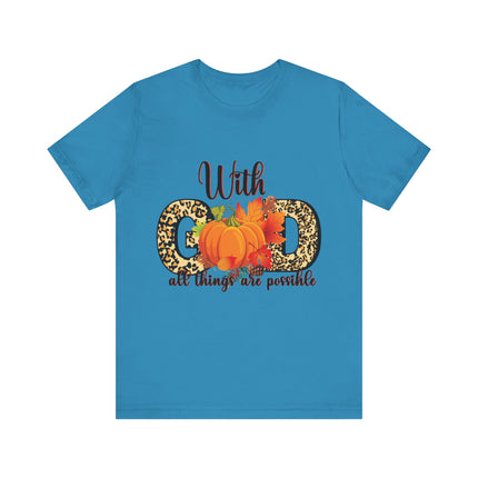 With God All Things Are Possible Tee