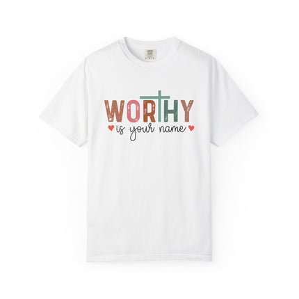 Worthy Is Your Name Cross Tee