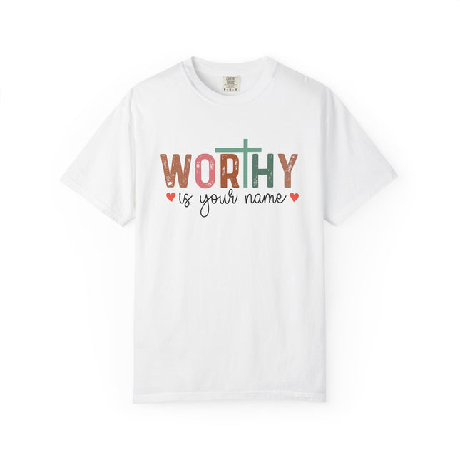 Worthy Is Your Name Cross Tee