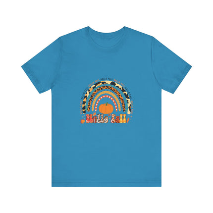 Hello Fall Rainbow Tee
