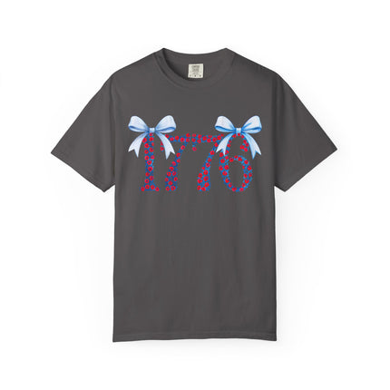 Floral 1776 Bow Tee