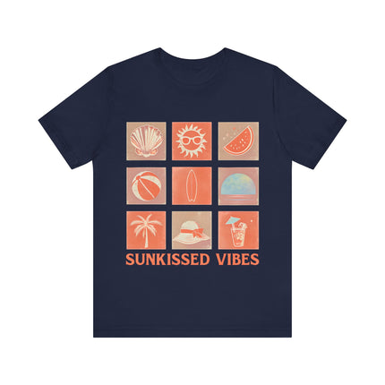 Tropical Mood Grid Tee