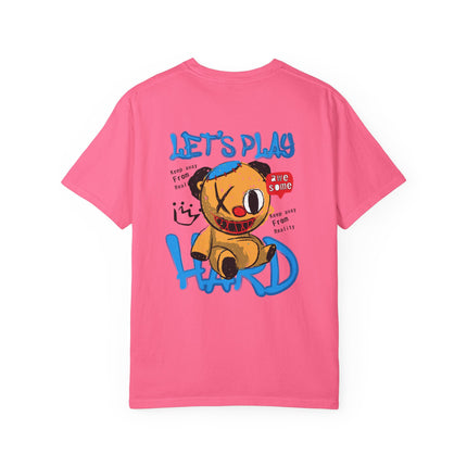 Let’s Play Hard Teddy Tee