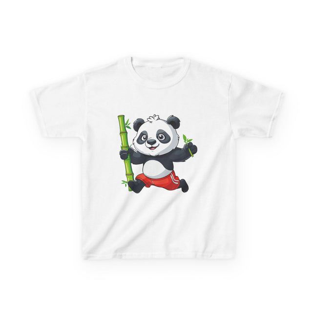 Happy Panda Bamboo Kids T-Shirt