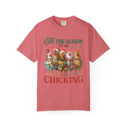 Chicking Around Christmas Tee