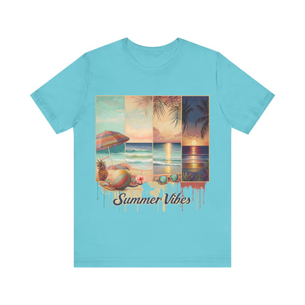 Drip Sunset Collage Tee