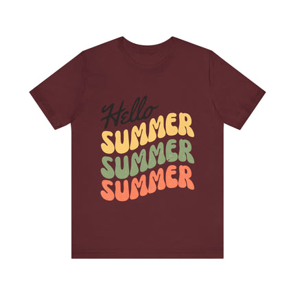 Hello Summer Retro Tee