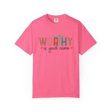 Worthy Is Your Name Cross Tee