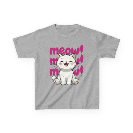 Meow Meow Kitty Kids T-Shirt