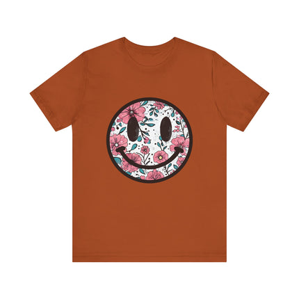Floral Smiley Tee