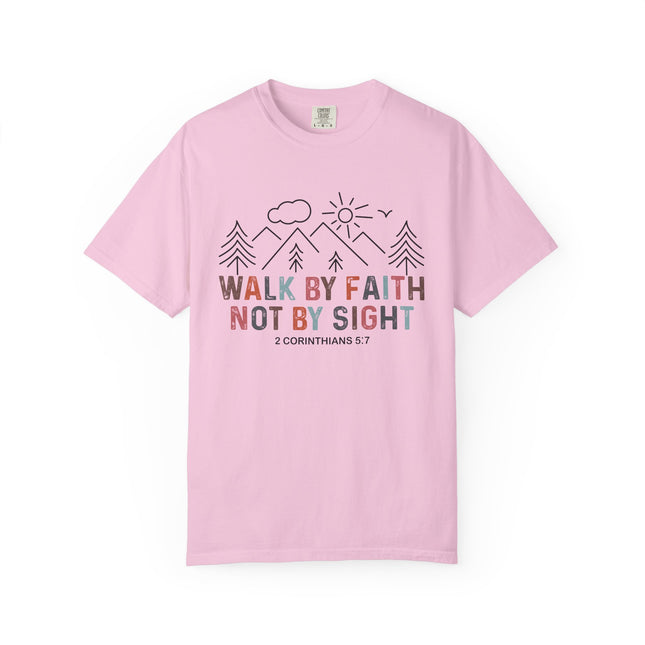 Walk by Faith Scripture Tee