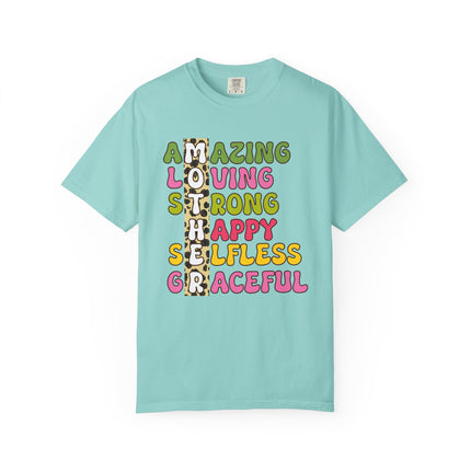 Mother Acronym Leopard Tee