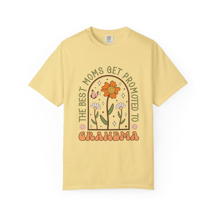 Promoted to Grandma Flower Tee