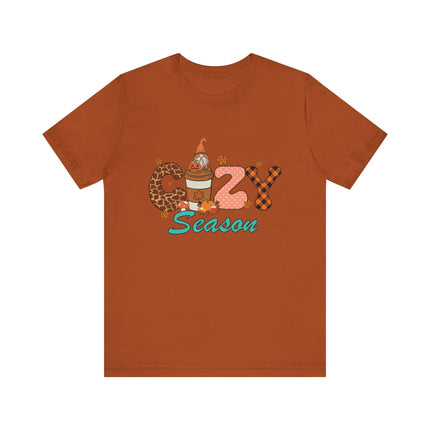 Cozy Season Latte Gnome Tee