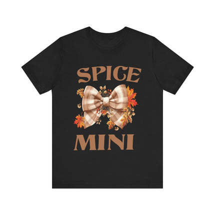 Spice Mini Fall Bow Tee