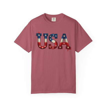 Bold Star Spangled USA Tee