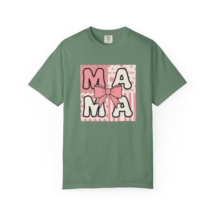 Pink Patchwork Mama T-Shirt