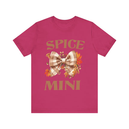 Spice Mini Fall Bow Tee