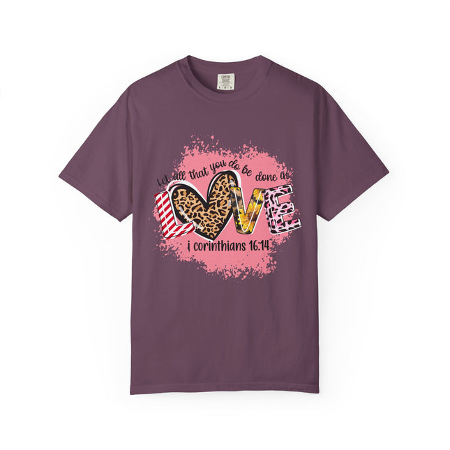 Let Love Be Your Guide Bible Verse Tee