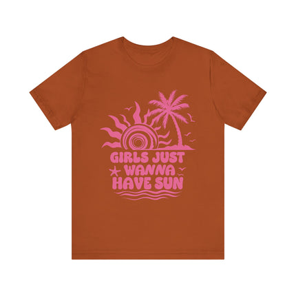 Girls Just Wanna Have Sun Tee