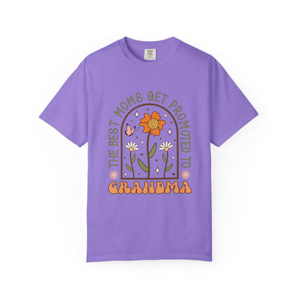 Promoted to Grandma Flower Tee