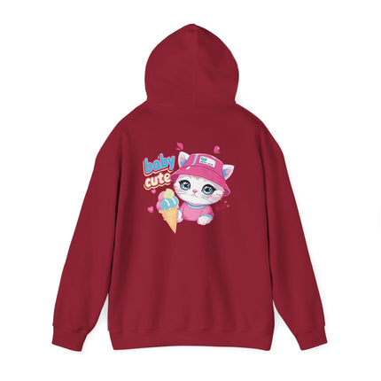 Ice Cream Kitty Hoodie