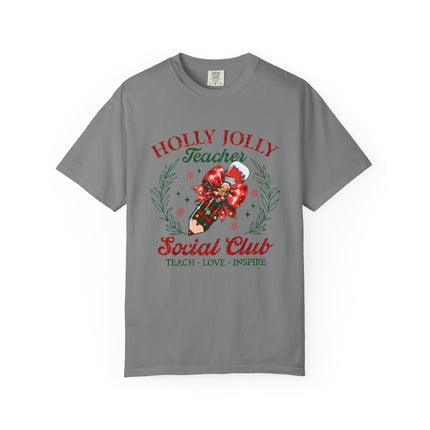 Holly Jolly Teacher Tee