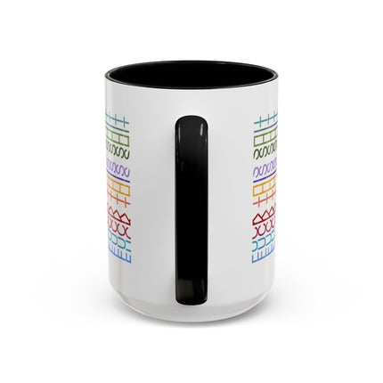 F.T.S. Hidden Message Accent Mug