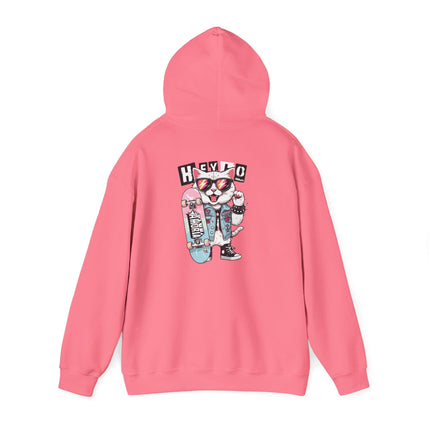Skater Cool Cat Hoodie