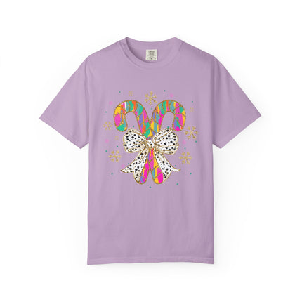 Neon Candy Cane Pop Tee