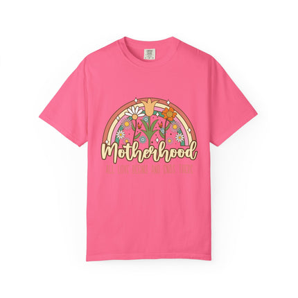 Motherhood Love Rainbow Tee