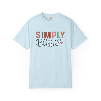 Simply Blessed Tee – A Grateful Heart Looks Good on You