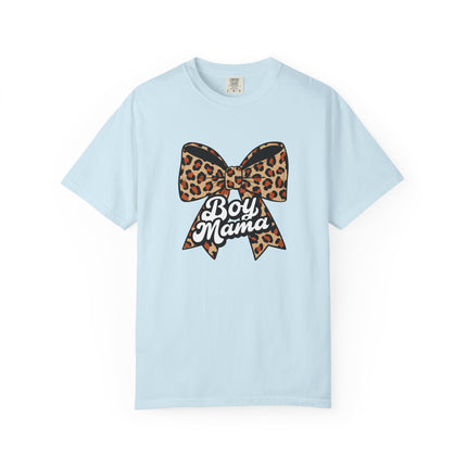 Boy Mama Leopard Bow Tee