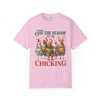 Chicking Around Christmas Tee