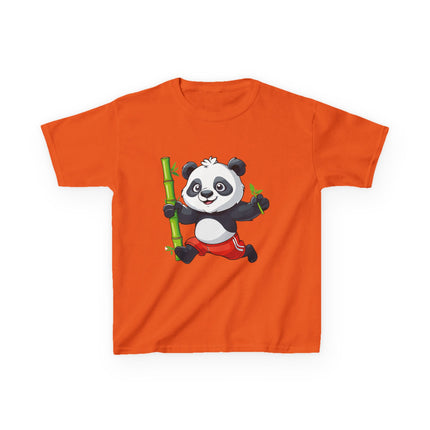 Happy Panda Bamboo Kids T-Shirt
