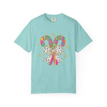 Neon Candy Cane Pop Tee
