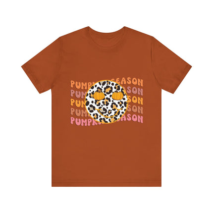 Pumpkin Season Leopard Tee