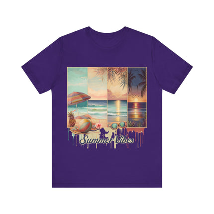 Drip Sunset Collage Tee