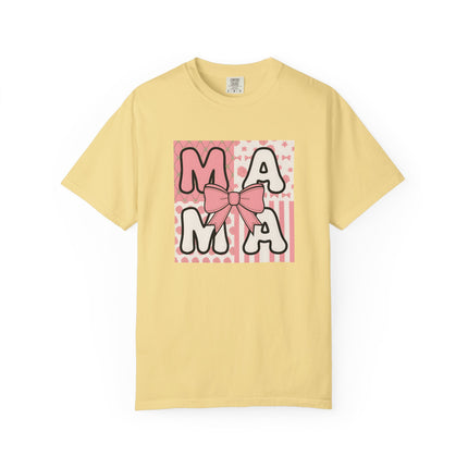 Pink Patchwork Mama T-Shirt
