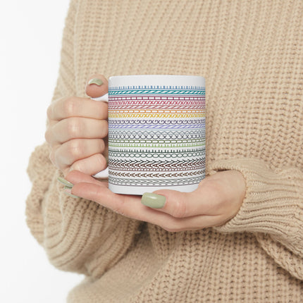 Sunshine Stitch Hidden Message Mug