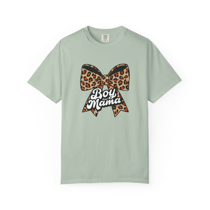 Boy Mama Leopard Bow Tee