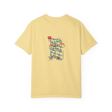 Skater Bear USA Tee