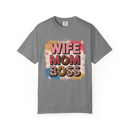 Wife Mom Boss Tee