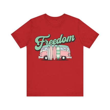 Retro Freedom Surf Van Tee