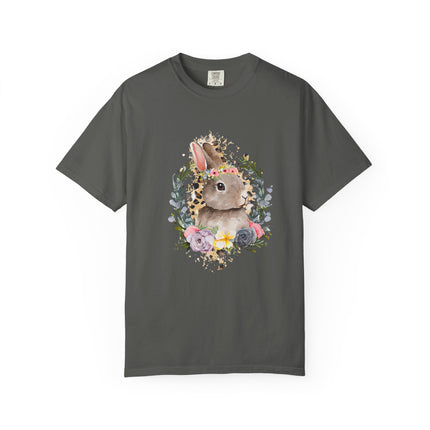 Leopard Floral Bunny Tee
