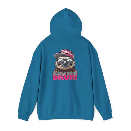 Bruh Sloth Attitude Hoodie