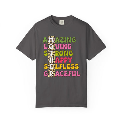 Mother Acronym Leopard Tee