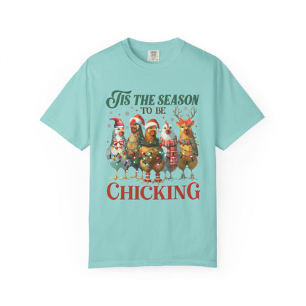 Chicking Around Christmas Tee