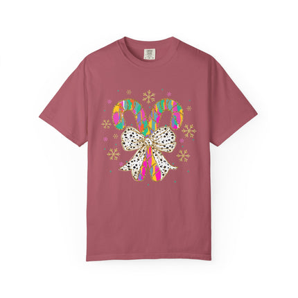 Neon Candy Cane Pop Tee