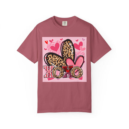 XOXO Leopard Hearts Valentine Tee
